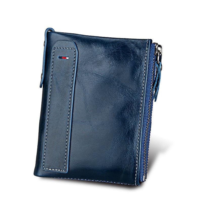 3. Genuine Leather RFID Blocking Wallets