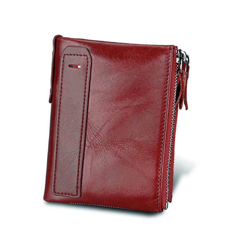 3. Genuine Leather RFID Blocking Wallets