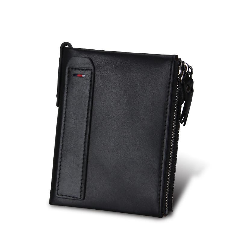 3. Genuine Leather RFID Blocking Wallets