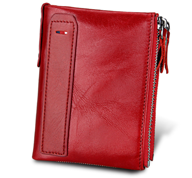 3. Genuine Leather RFID Blocking Wallets