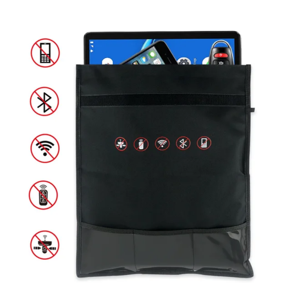 2. Signal Blocking Faraday Bag for Laptop Tablet Car Keys Cell Phone